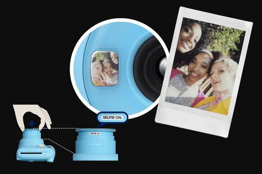 Aparat FujiFilm Instax mini 11 Charcoal Gray + 10 wkładów + Case Charcoal Gray